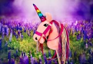 Jednorożec unicorn na kijku Hobby Horse - MAGIC LOLLY POP 