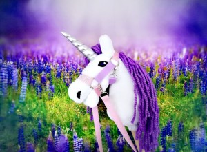 Jednorożec unicorn na kijku Hobby Horse - MAGIC SPARKLE 