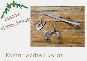 Zestaw dla Hobby Horse kantar wodze i uwiąz    