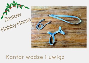 Zestaw dla Hobby Horse kantar wodze i uwiąz    