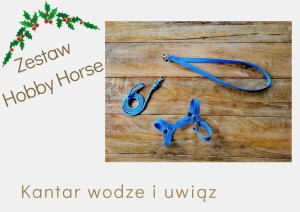 Zestaw dla Hobby Horse kantar wodze i uwiąz   