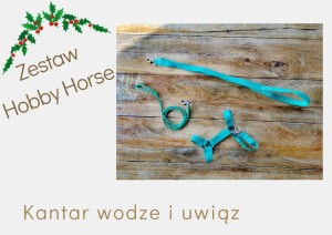 Zestaw dla Hobby Horse kantar wodze i uwiąz  