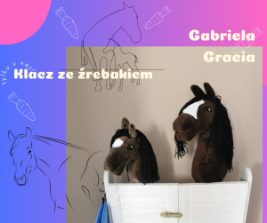 Klacz ze źrebakiem - Gabriela i Gracia 