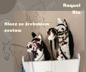 Klacz ze źrebakiem - Raquel i Ria  zestaw 