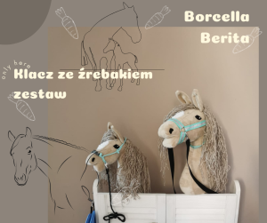Klacz ze źrebakiem - Borcella i Berita zestaw 