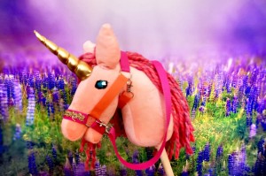 Jednorożec unicorn na kijku Hobby Horse - MAGIC APPLE