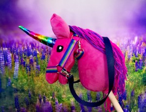 Jednorożec unicorn na kijku Hobby Horse - MAGIC PIE 