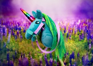 Jednorożec unicorn na kijku Hobby Horse - MAGIC SPIKE 