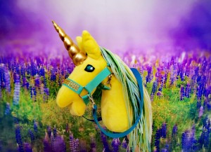 Jednorożec unicorn na kijku Hobby Horse - MAGIC SUN 