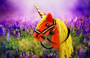 Jednorożec unicorn na kijku Hobby Horse - MAGIC SUMMER 