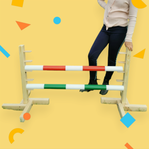 Przeszkoda agility Hobby Horse 60 cm + dwie poprzeczki