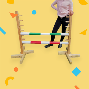 Przeszkoda agility Hobby Horse 100 cm + dwie poprzeczki 