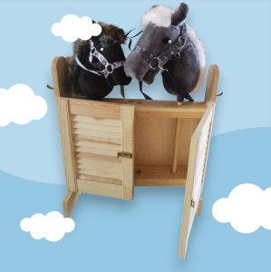 Stajnia zamykana dla Hobby Horse na 3 konie 