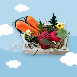 Skrzyneczka jedzenia dla Hobby Horse Koszyk różności 