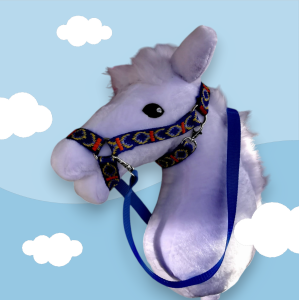 Konik na kijku Hobby Horse -  WHITE 