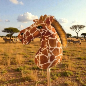 Żyrafa na kijku Hobby Horse - ELMO 